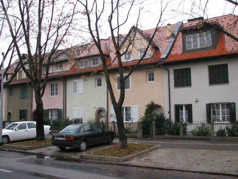 Socijalno stanovanje međuratnog Zagreba: Kuće u nizu u Bužanovoj
