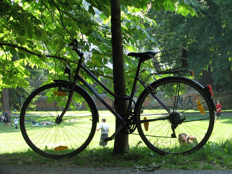 Zagreb i Graz gledani sa biciklističkog sica