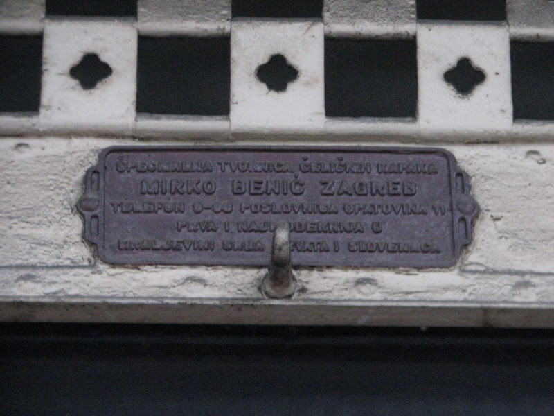 Biser gradske obrtničke povijesti na zgradi središnjice HDZ-a