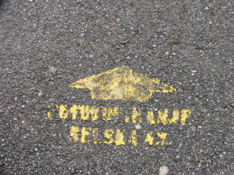 Draži cestovne arheologije: Nečitak natpis priča priču