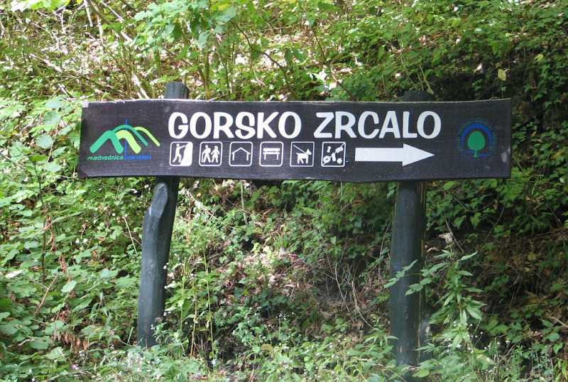 Gorsko zrcalo – jedina prava stijena Medvednice