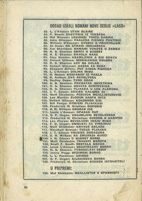 Divlji zapad sredinom 70-tih …