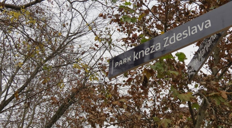 Znate li gdje je park kneza Zdeslava?
