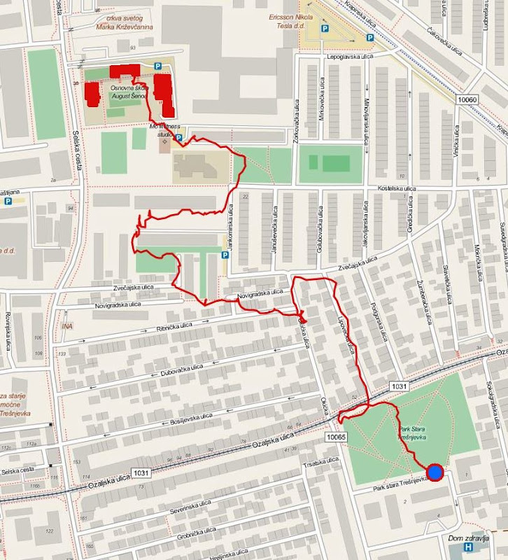 Mapiranje Trešnjevke: Šetnja zapadnim dijelom Stare Trešnjevke i posjet Osnovnoj školi Augusta Šenoe