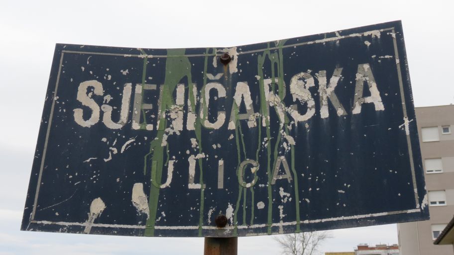 Gornjodubravski uličnonatpisni mozaik