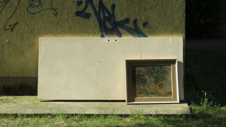 Street art pred vratima